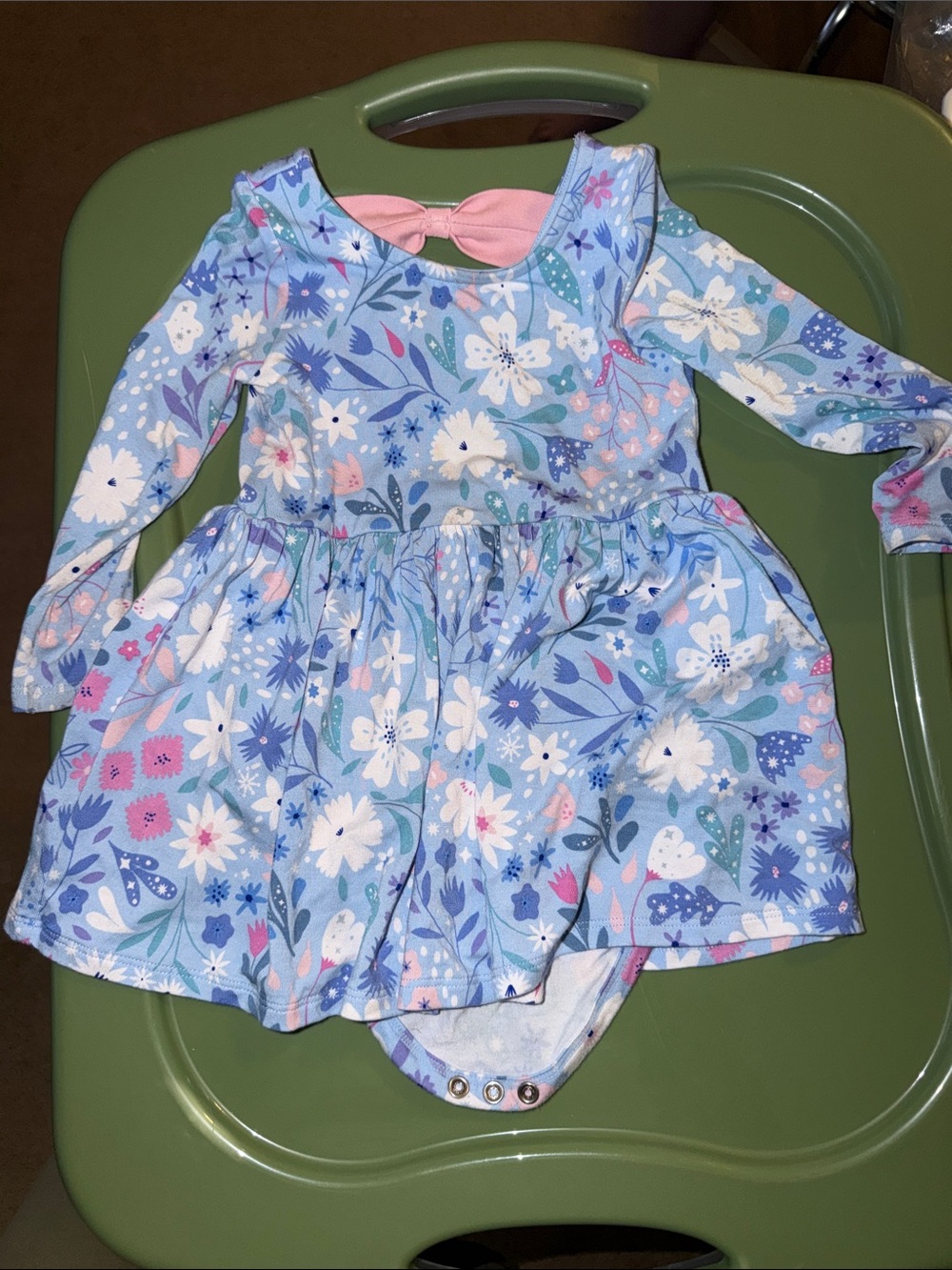 Little Sleepies Winter Play Skater Dress 12-18M